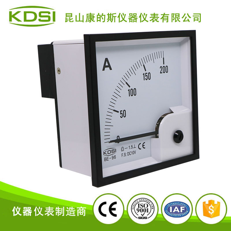 指针式电压电流表 直流电流测量仪器仪表be-96 dc10v