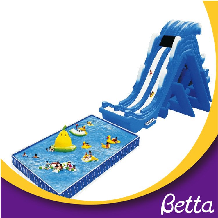 Bettaplay cielo gigante ca&iacute;da libre deslizamiento flotante tobog&aacute;n acu&aacute;tico inflable
