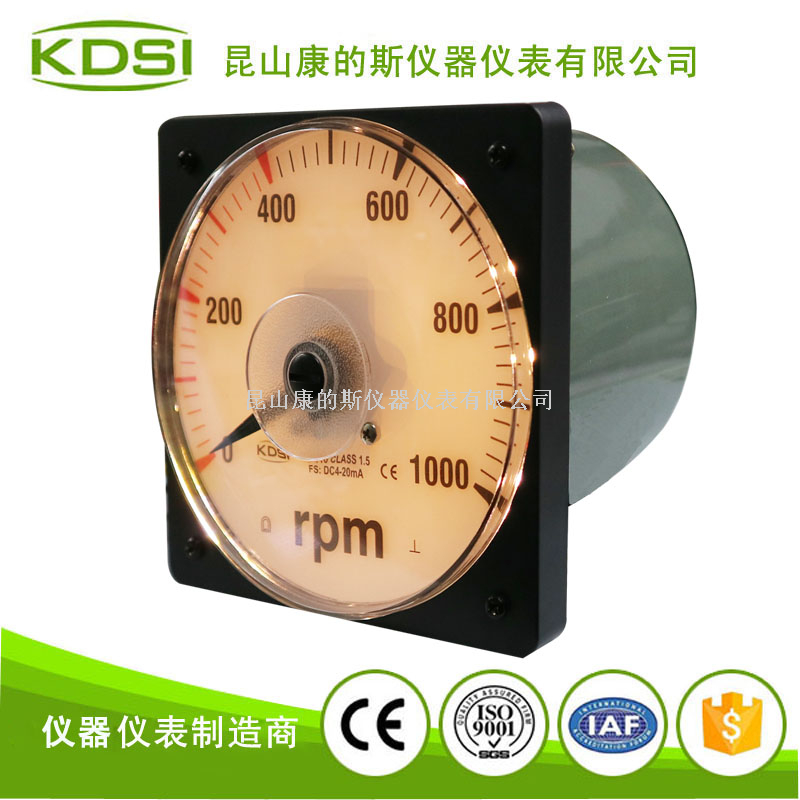 指針式轉(zhuǎn)速表LS-110 DC4-20mA 1000rpm-3