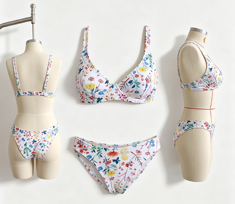 Floral bikini