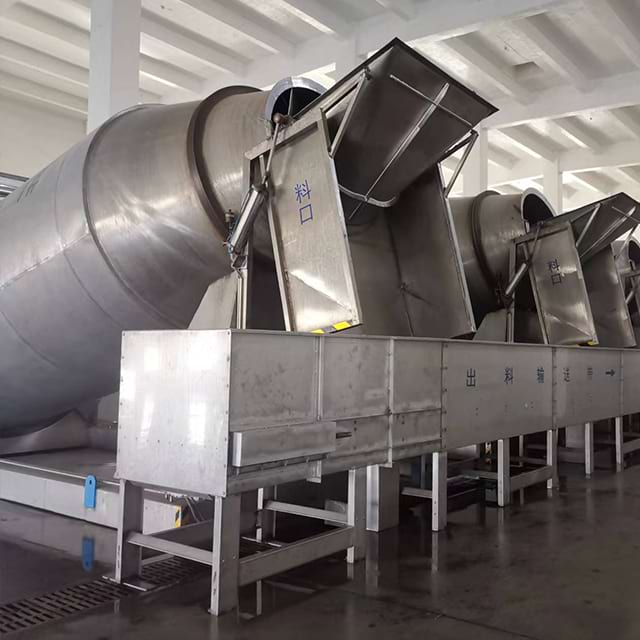 Mesin cuci drum spiral horizontal