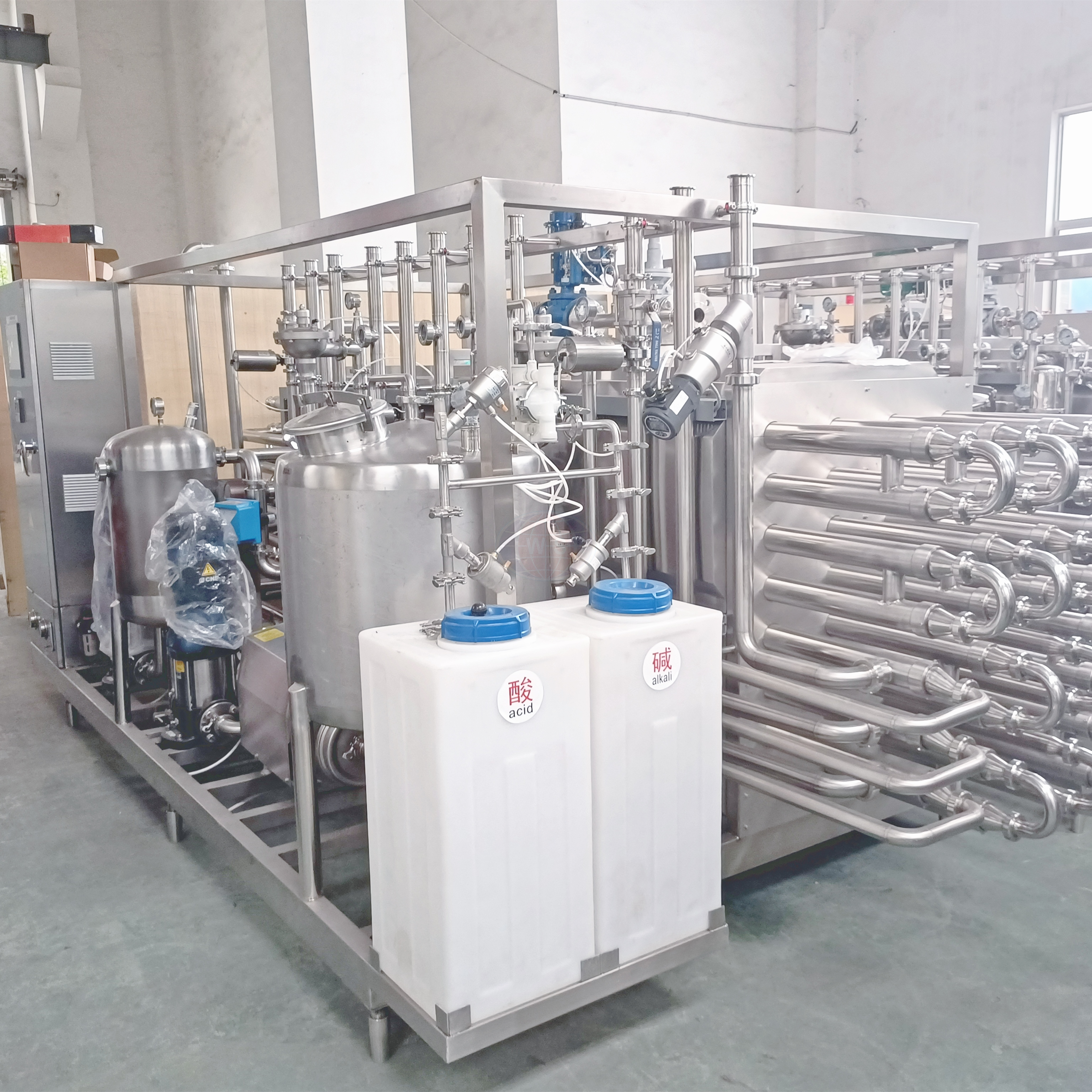 Sistema di sterilizzazione UHT tubolare