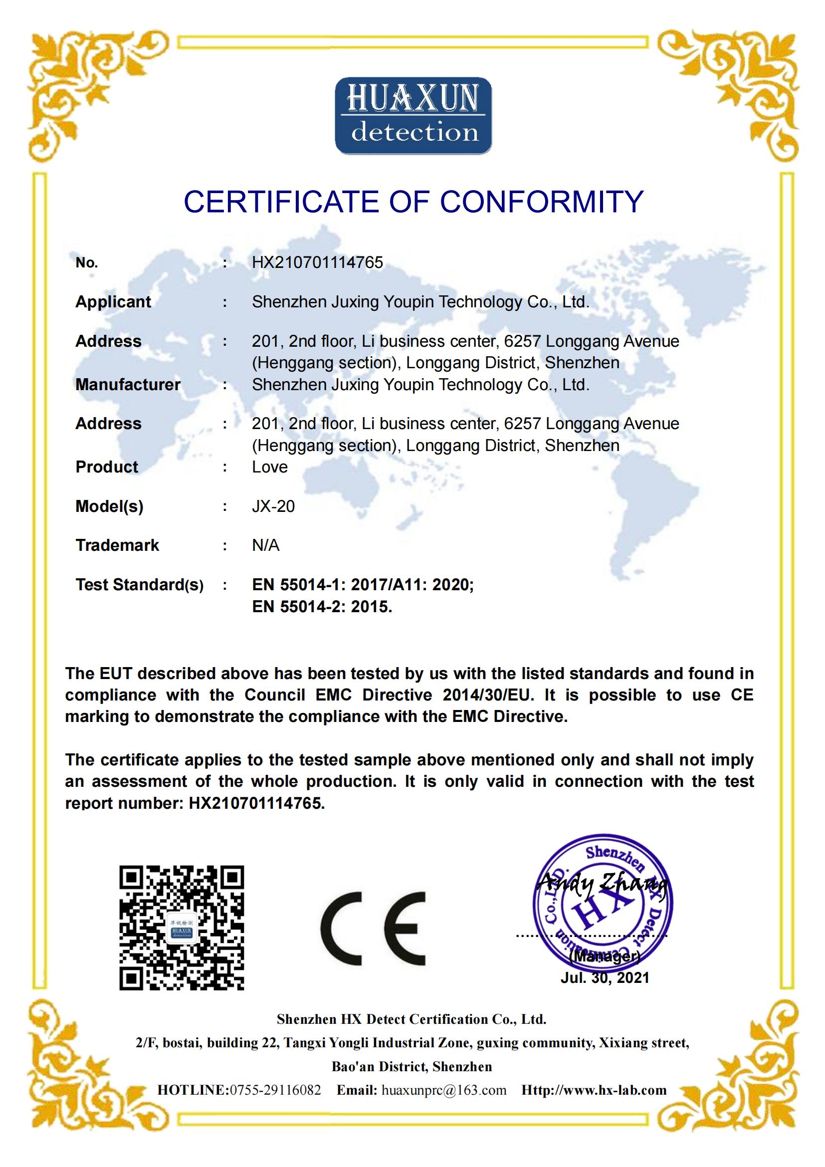 CE | FCC | RoHS | REACH | MSDS | UN38.3