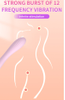 12 Powerful Vibrations Stimulator vibrator for Women or Couple Fun G Spot Vibrator 