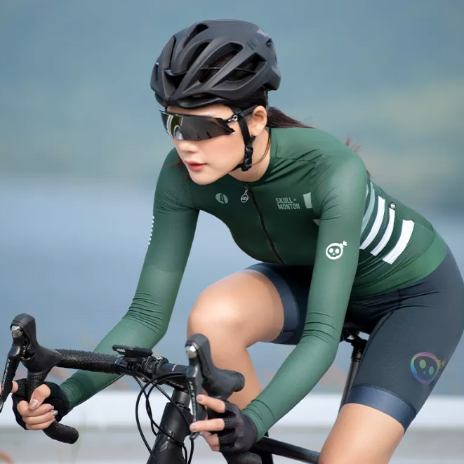 Maglia da ciclismo da donna ad asciugatura rapida