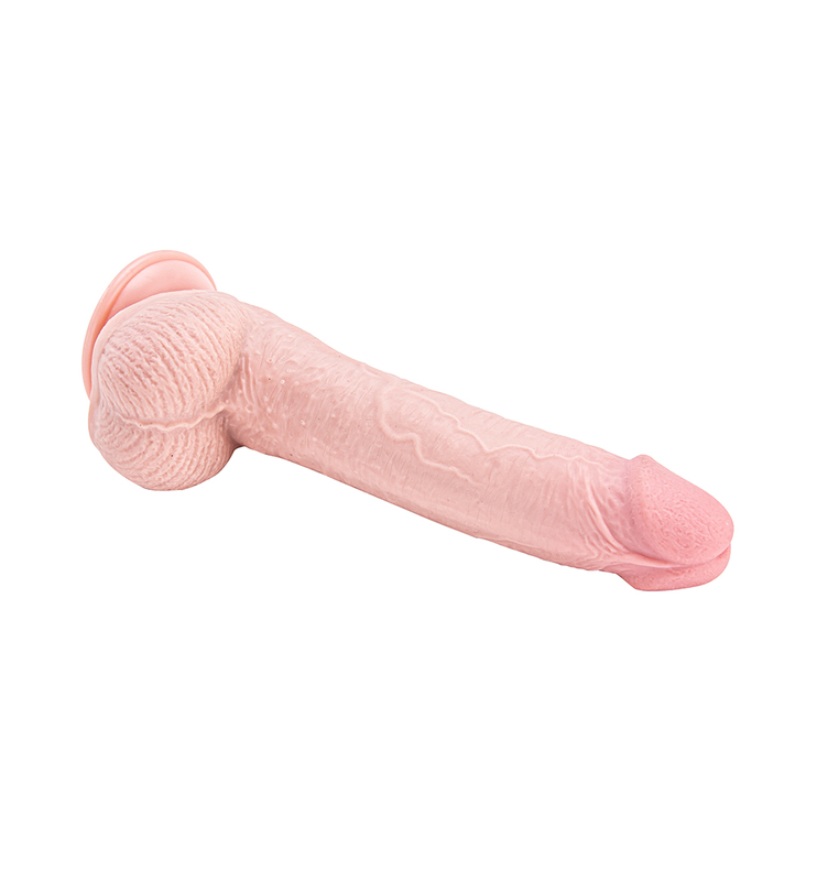 Realistic Long Silicone Dildo TPR Sex Toys For Adult Women