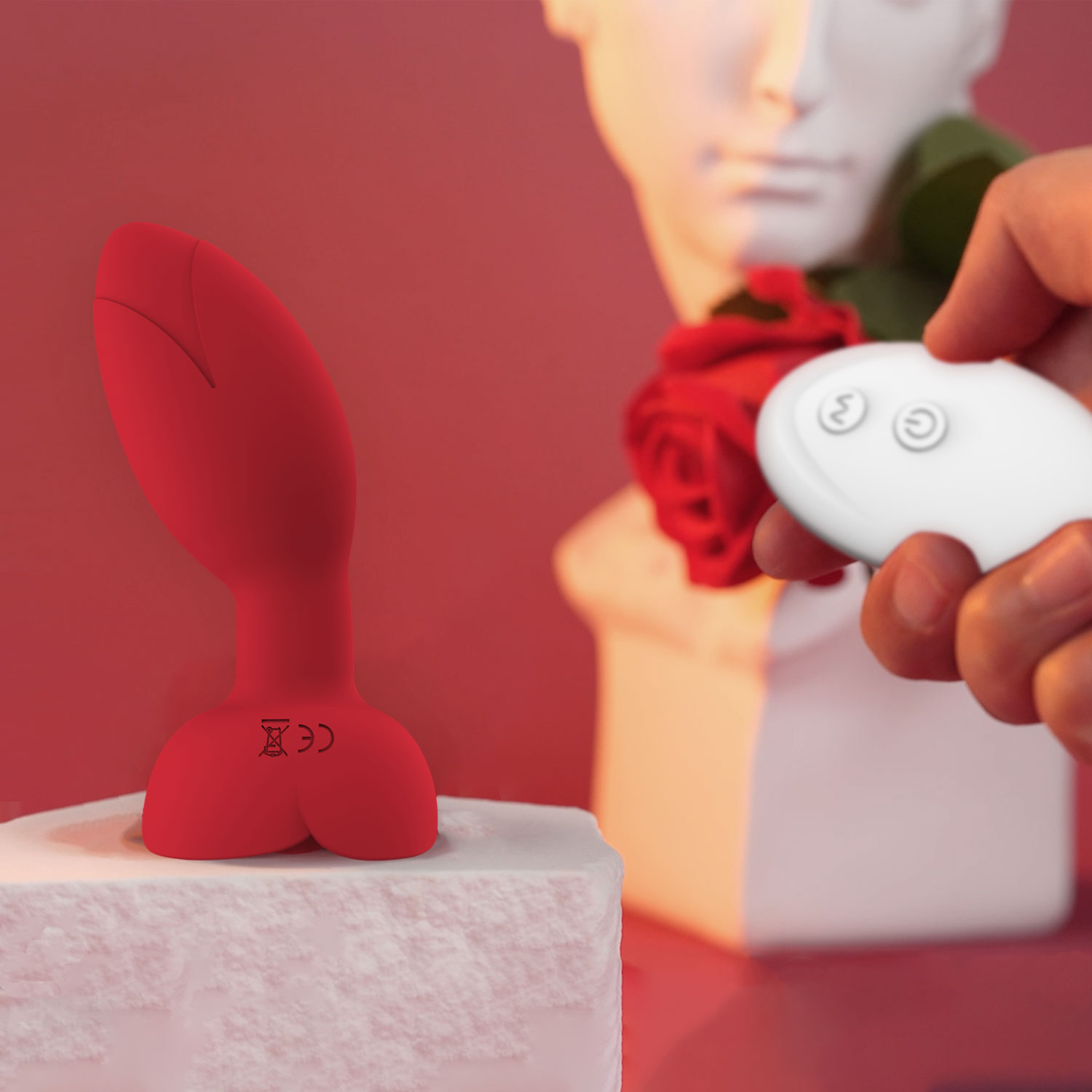11.Red-Thrusting Anal Vibrator Prostate Massager