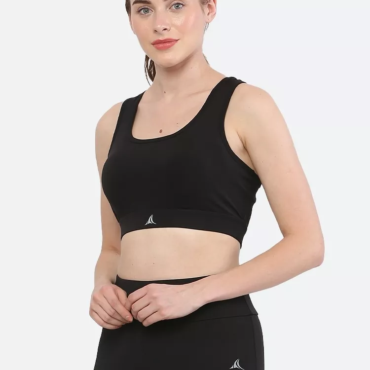 Ropa interior deportiva con tirantes gruesos para mujer