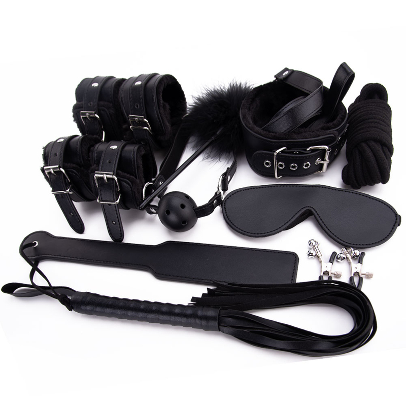 10 Pieces Sex Bondage Sets for Female BDSM, Adult Toys