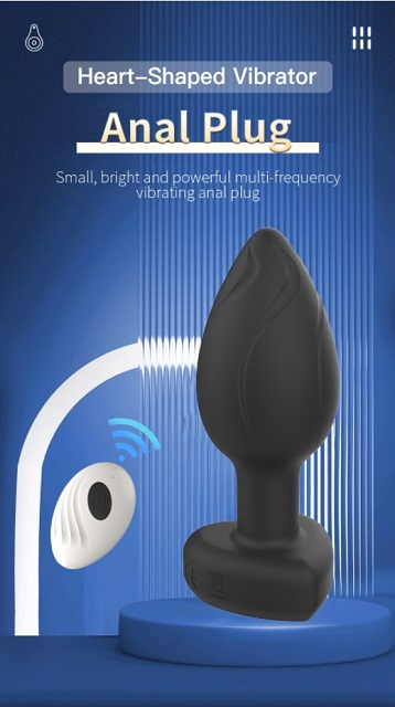 Vibrating Butt Plug Light up Anal Sex Toys
