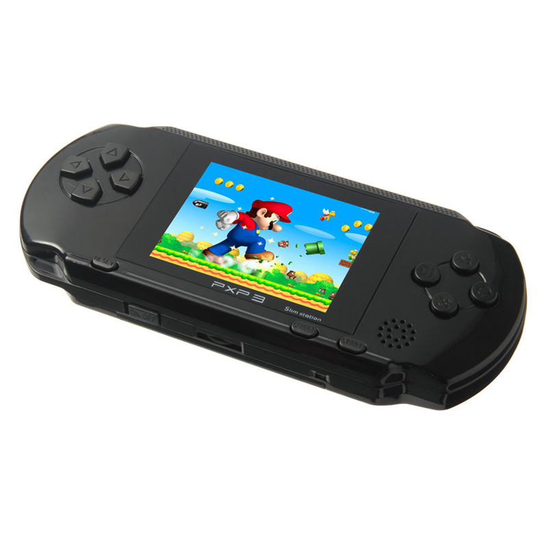 2020 Children handheld video game player PXP3 16Bit games console With Gamecard for Christmas gift