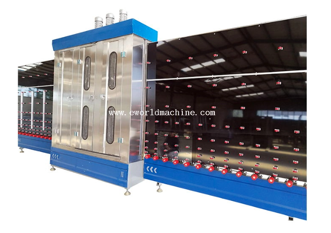 Vertical Glass Washing Machine Mesin Basuh Kaca Menegak