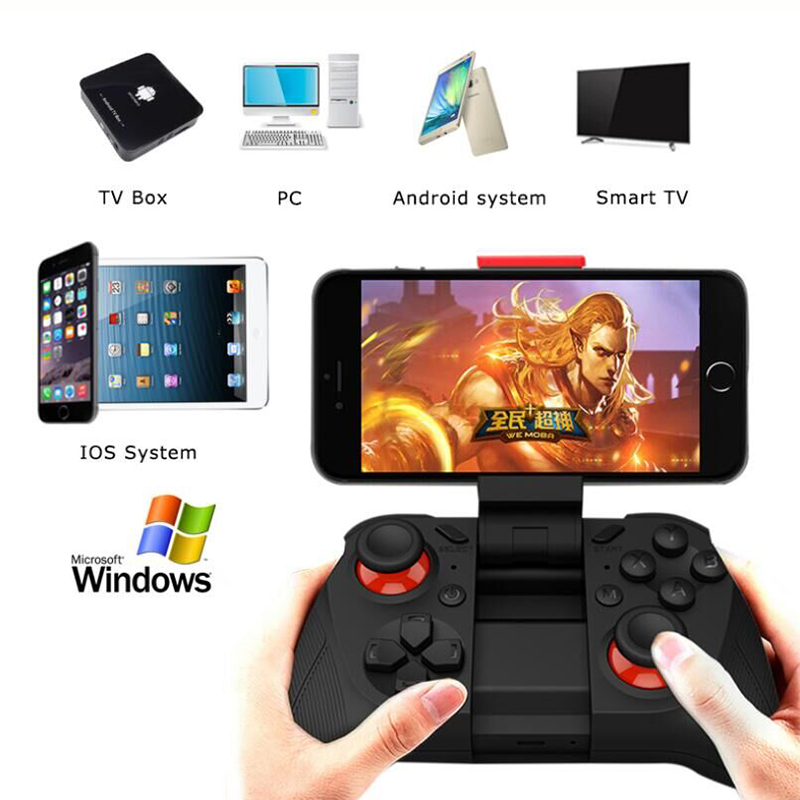 Mocute 054 BT Gamepad Mobile Joypad Android Joystick Wireless VR Controller Smartphone Tablet PC Phone Smart TV Game Pad