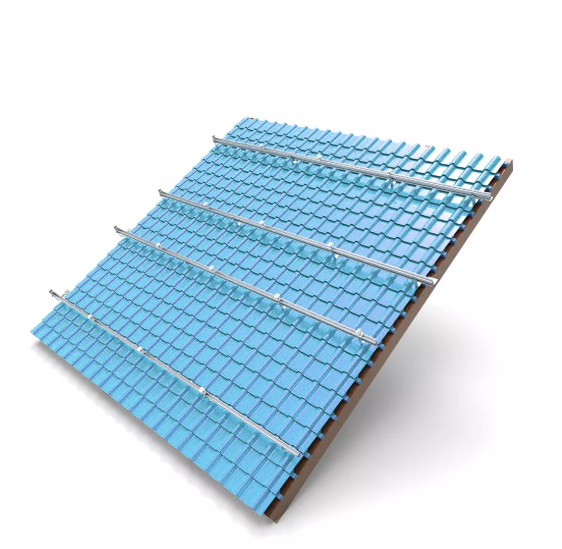 رف الألواح الشمسية