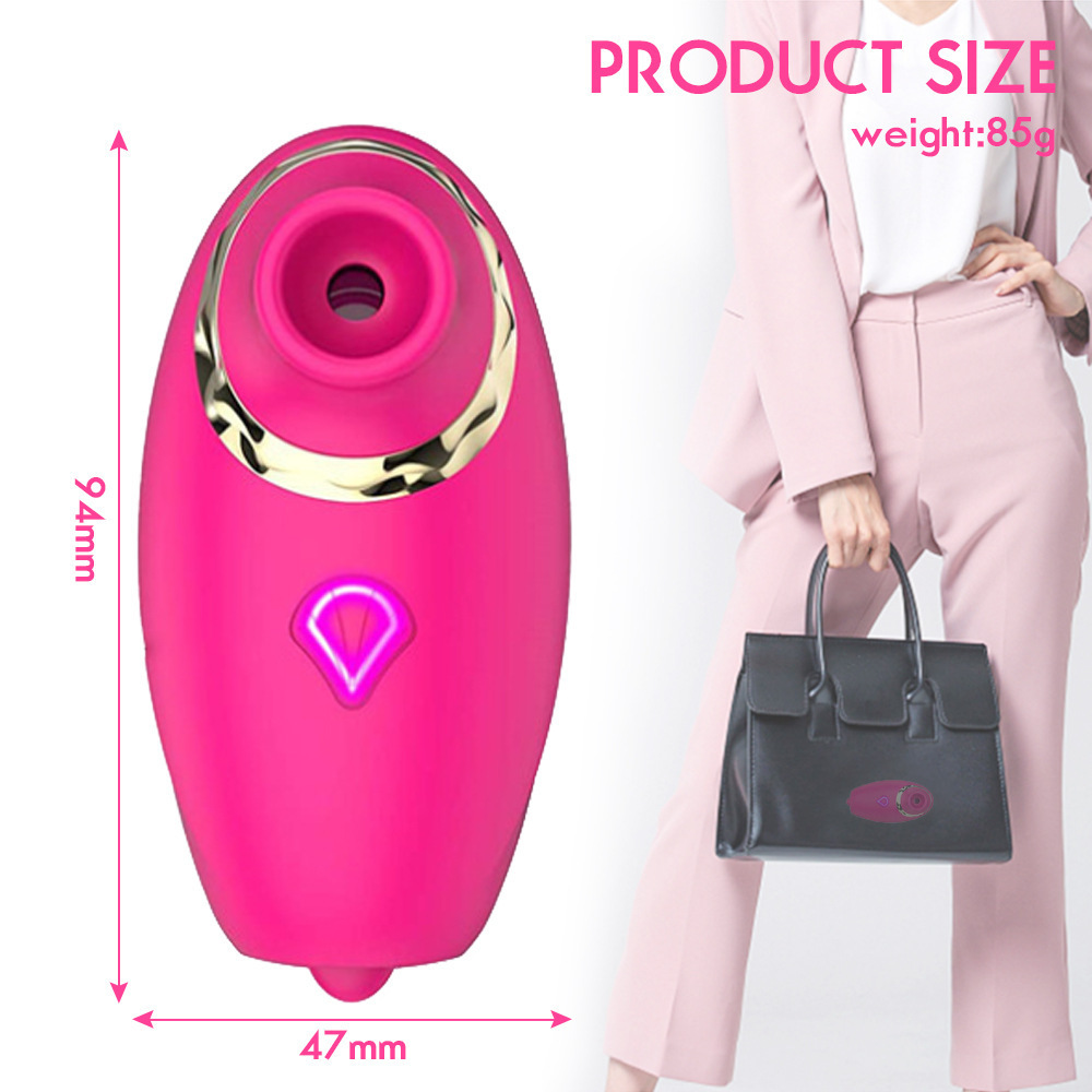 Silicone Sucking Vibrator