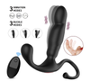 Bullet Vibrator 3 Vibrate +3 Buckling Modes Waterproof Sex Toy Exercise Cock Ring Anal Plug Vibrator for Men