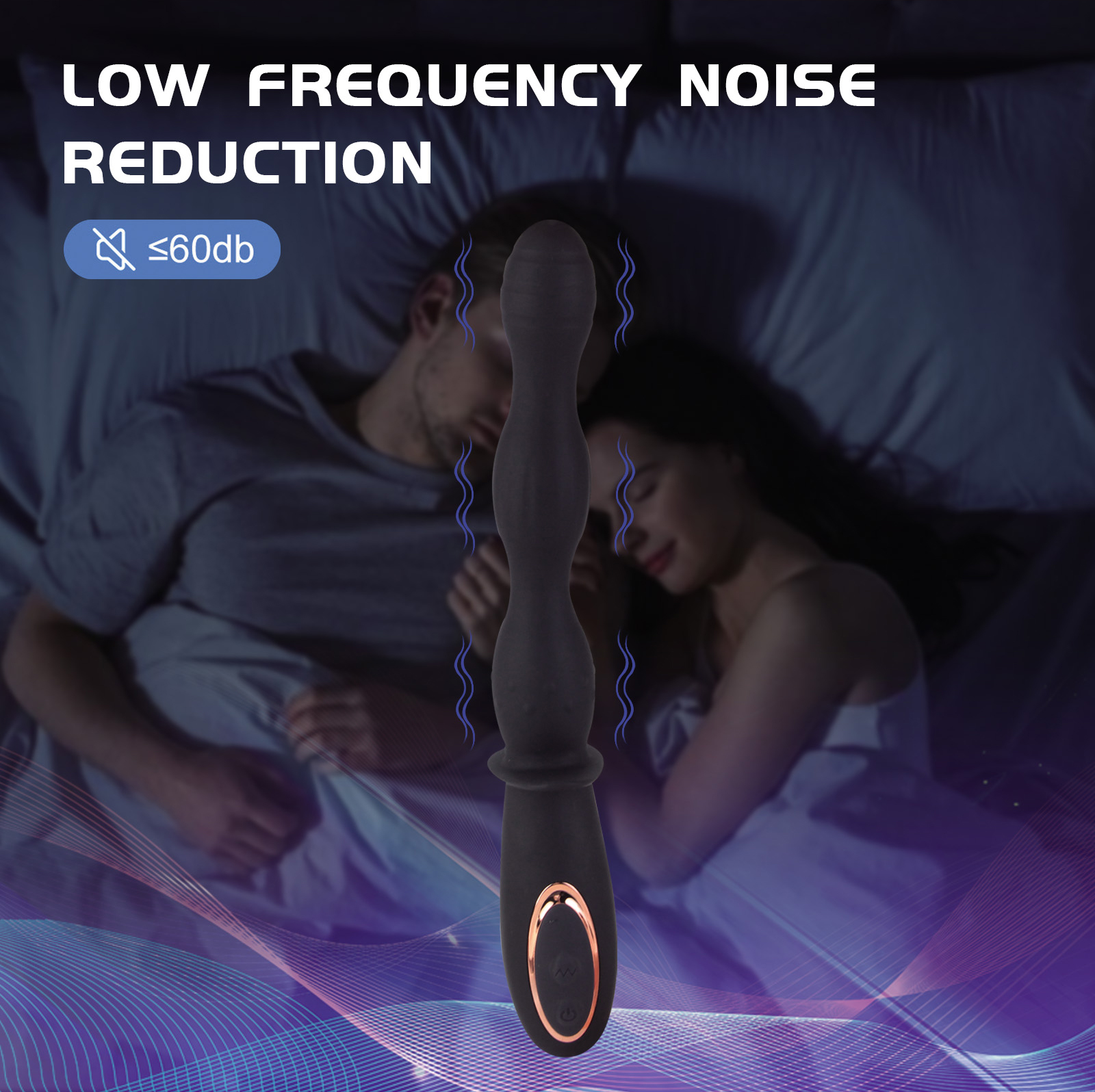Vibrating Anal Beads for Couples