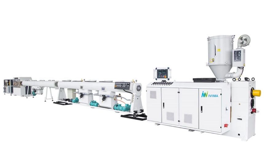 L&iacute;nea de extrusi&oacute;n de tubos de HDPE