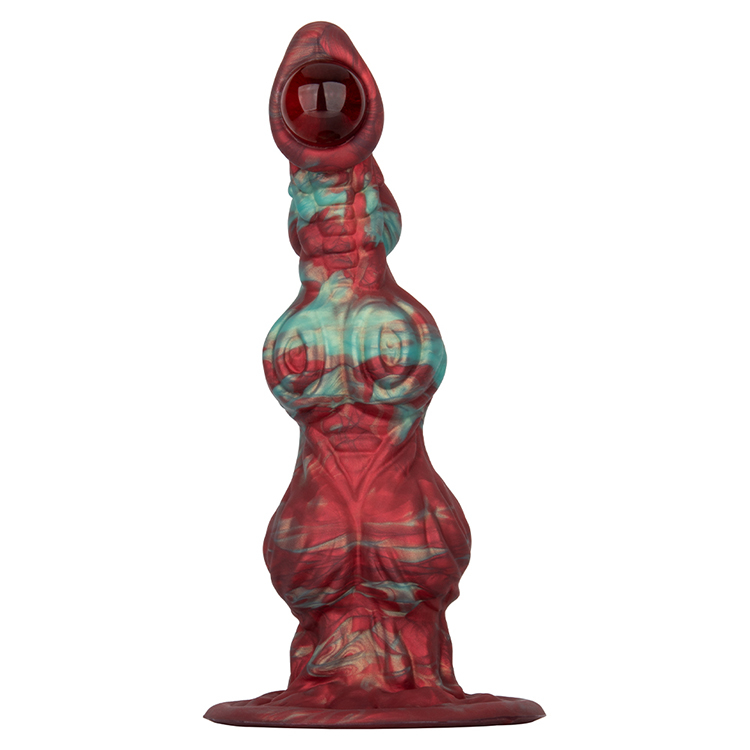 Colorful Glass Beads Female Masturbation Dildo