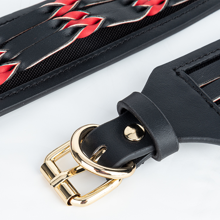 6PCS Leather Bondage Kit for Women Plush BDSM Sex Toy Set for Couples SM Erotic Games