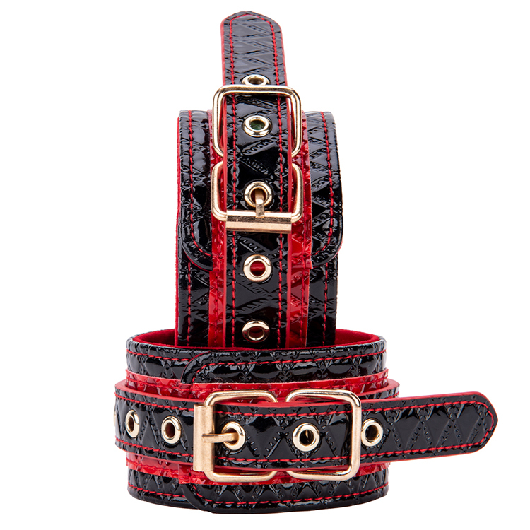 Premium PU Leather Handcuffs Adult Erotic Toys for Couples BDSM Restraint SM Bondage