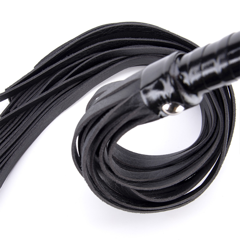 BDSM PU Leather Spanking Whip with Fetish Flogger Horse Adult Slave Sex Toys for Men