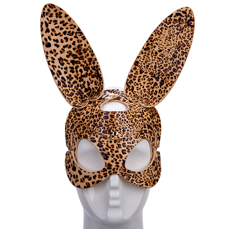 Sexy BDSM Bondage Restraint Set Rabbit Eye Mask Blindfold for Erotic Play