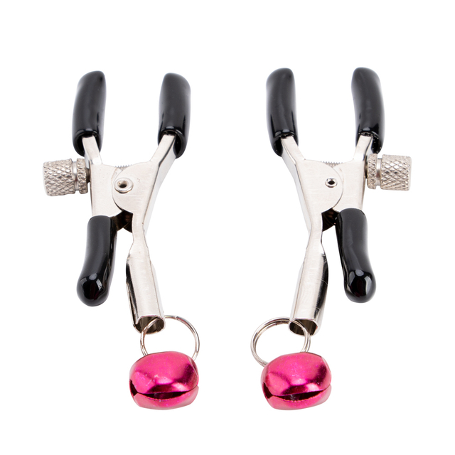 Nipple Clip Female Restraint Set BDSM Sexy Couple with Bell Nipple Clip Gift Couple Game Gift