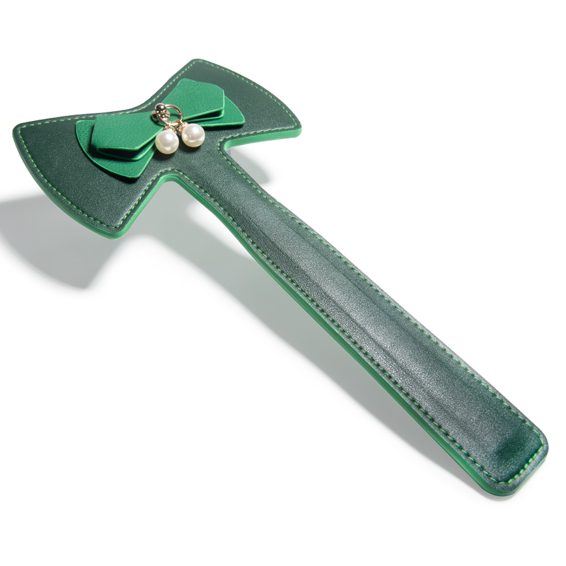 7PCS Unlock a Realm of Sensory Delight with This Elegant Green Bow Bondage with Adorned Bondag