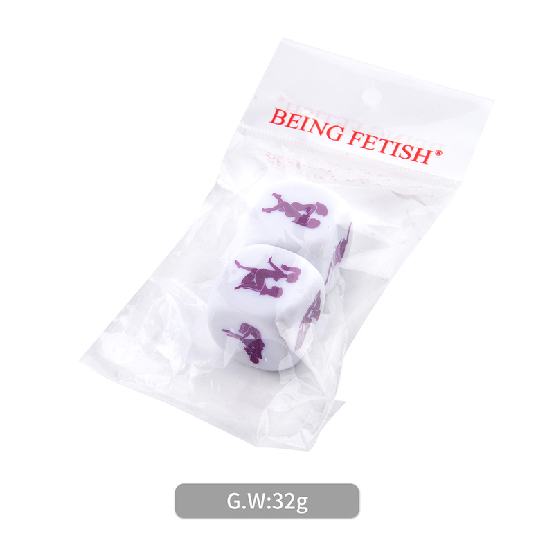 Classic Intimacy Dice Set for Couples an Exciting Adult Game of Chance with Sex Position Ideal for Date Night or Parties​