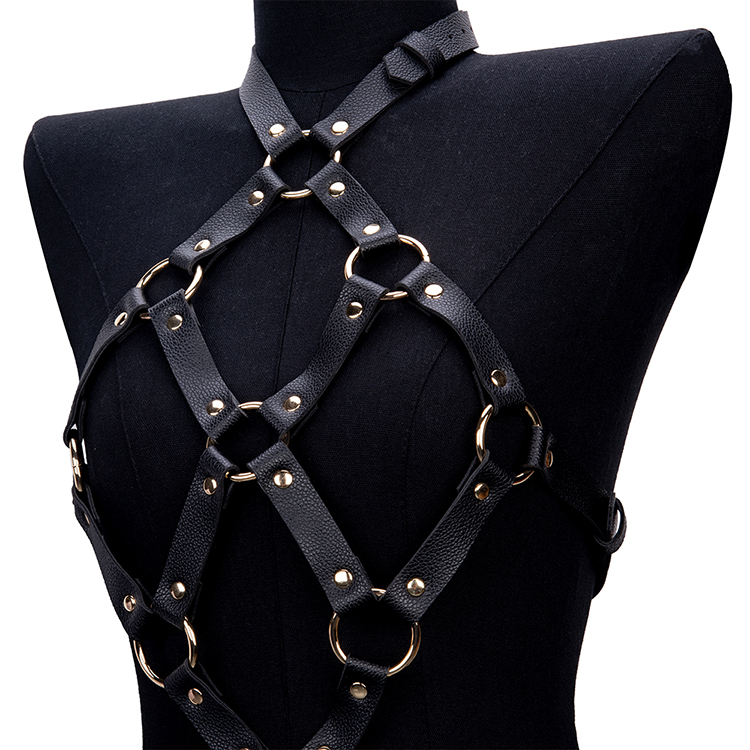 Bondage Set for SM Roleplay Tailored for Breast Bondage and Slave Fantasy Enactment