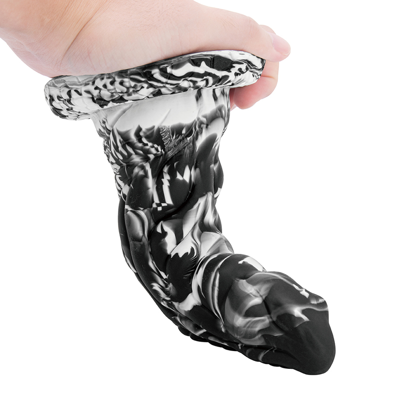 Alien Realistic Silicone Knotted Huge Penis Dildo for G Spot Stimulation Adult Sex Toy for Women