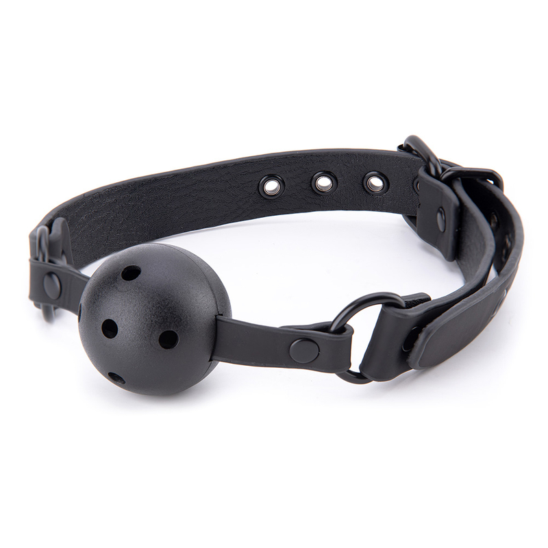 Adjustable Breathable Mouth Ball Gag Sex Toy for Fetish Ladies BDSM Bondage for Men Women Adults