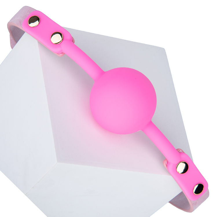 Bdsm Bondage Lovely Mouth Gag Ball Sex Toy Ball Gag Gear for Woman or Man