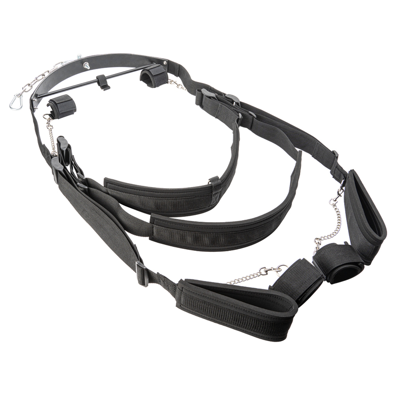 Seductive Adjustable BDSM Swing Bondage Sex Gear Hanging Chair Toy with Bondage Straps for Couples Passion Byfetish