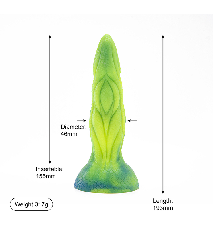 Monster Realistic Dildo with Strong Suction Cup Basilisk Silicone Dildo Flexible Dragon Anal Dildo for Women