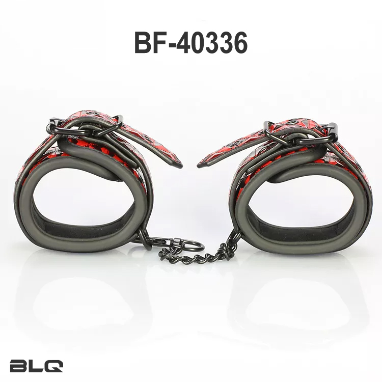 Soft Adjustable Handcuffs SM Bondage Restraints Set 
