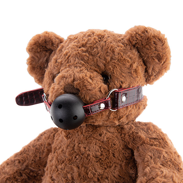 Novelty Mouth and Ball Gag Made of Durable Silicone