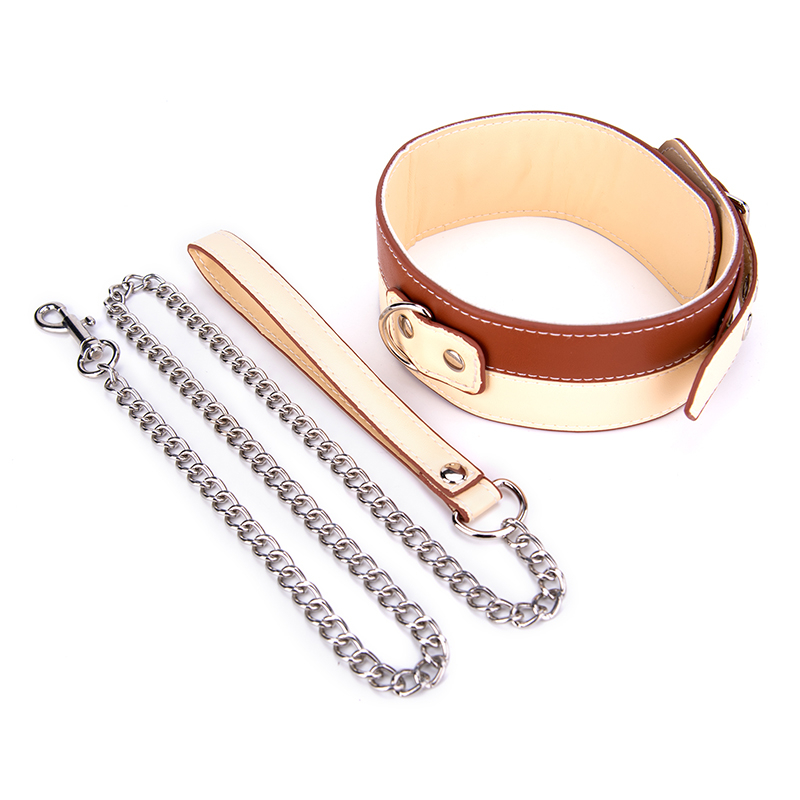 Bdsm Collar Leather Bondage Sex Necklace SM Toys Restraints Sex Toys For Adults Women Men Couples Games