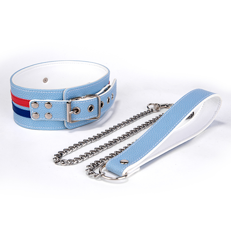 SM Products Luxury Style Leather Neck Collar Sex Collar For Women Collar and Chain Gifts For Couple