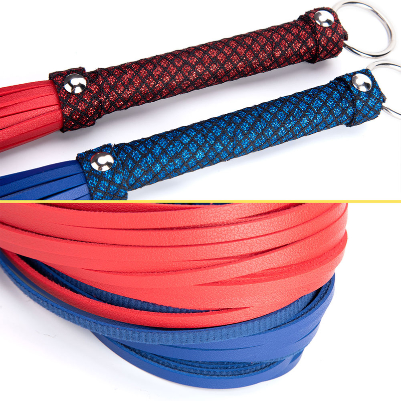 Handle Leather Whip Slave Queen Whip