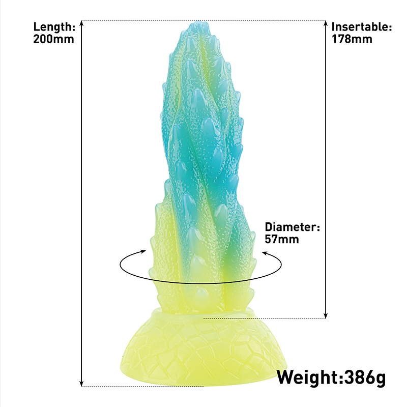 Monster Dildo Big Size Silicone Vaginal G-spot Anal Plug