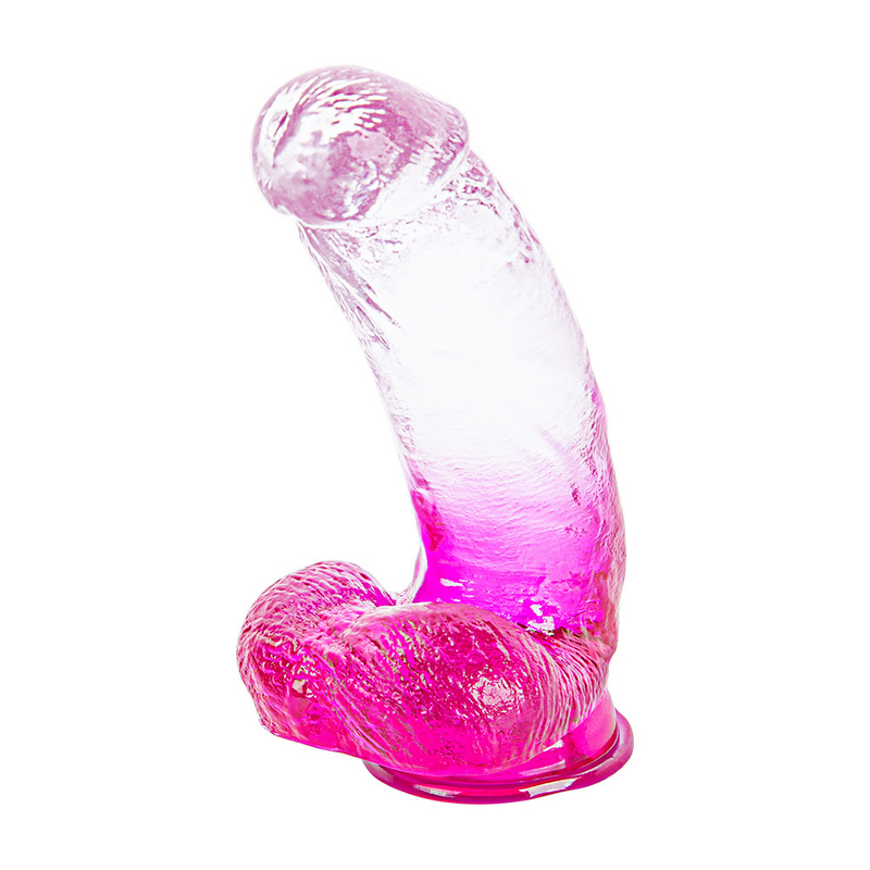 Gradient Color Solid Dildos TPR Jelly Dildo