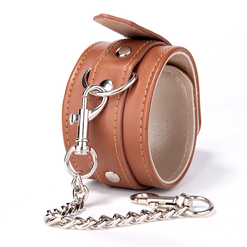 Handcuffs PU Leather Sex Hand Cuffs Adult Erotic Toys Bdsm Restraint Shackle Devices Sm Bondage Handcuff Ankle cuffs for Couple