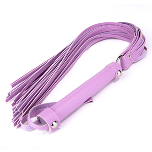 SM Games PU Leather Whip Paddles for Female Male
