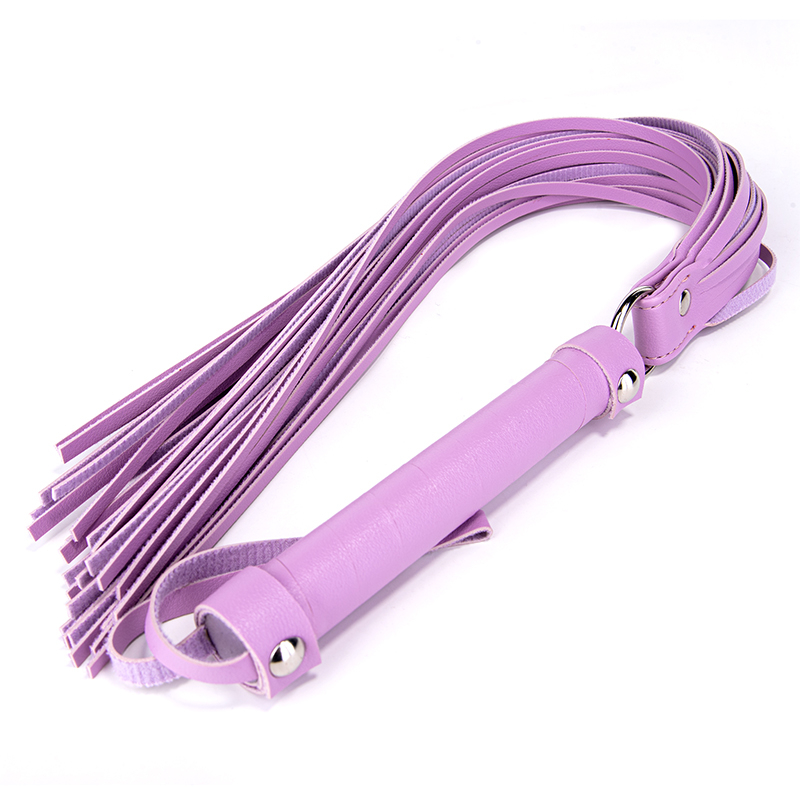 SM Games PU Leather Whip Paddles for Female Male