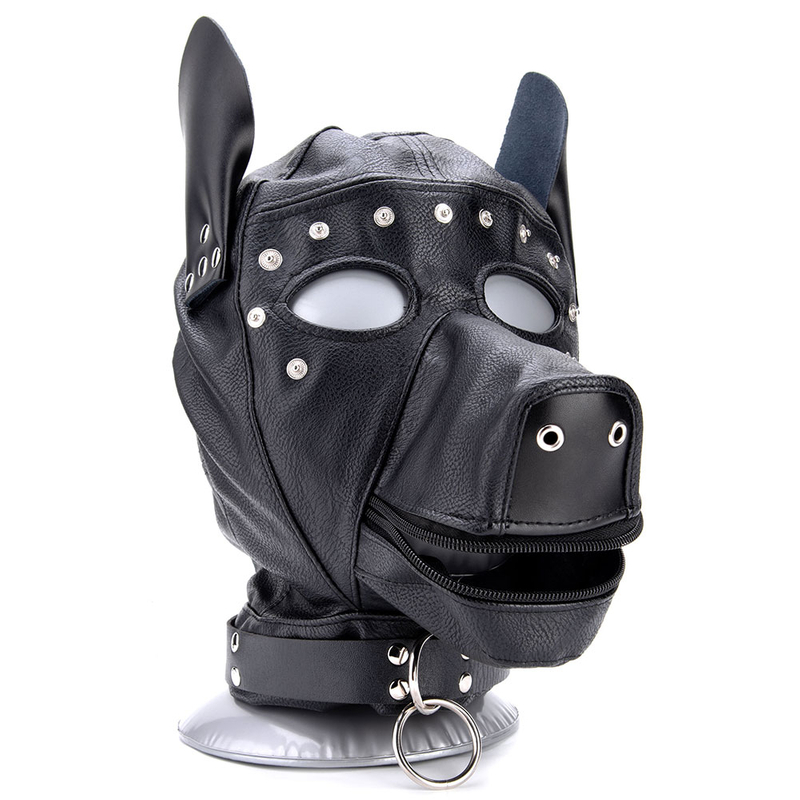 Wholesale Leather SM Fox Face Mask Dog Mask