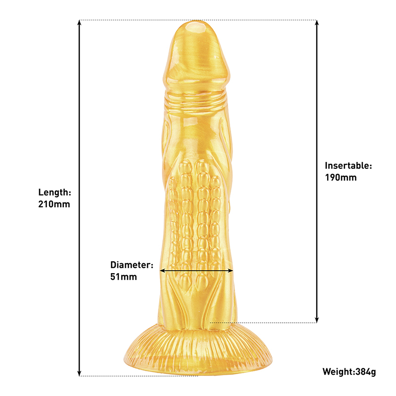 Fantasy Alien Silicone Dildo for Women Monster Creature Design with Strong Suction Cup