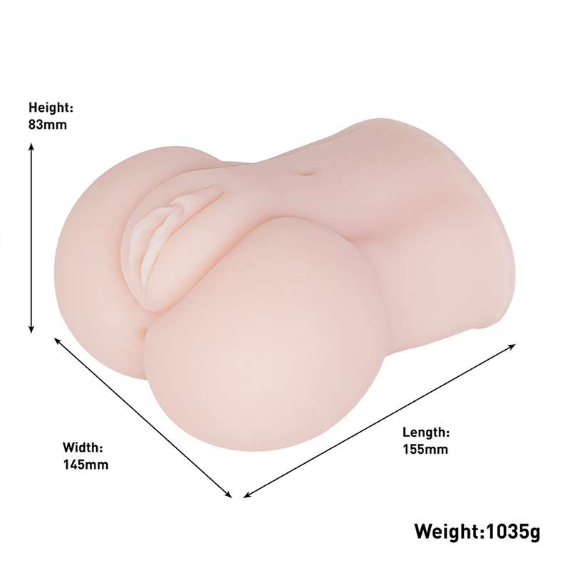 3D TPE Anal Sex Doll For Vagina Sexy Pussy Masturbators