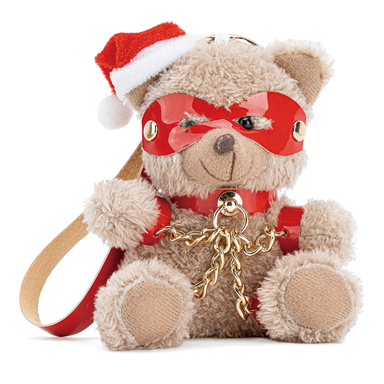 Kink Slave Bear Adult Sex Toys Key Chain PU Leather